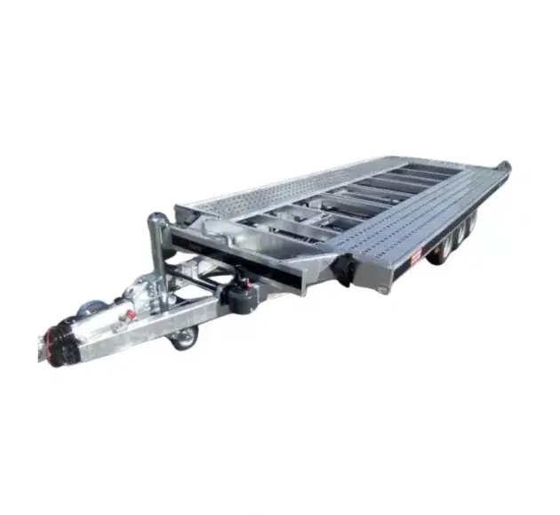 Remorque porte voitures Temared CARKEEPER 3 essieux- sans rampes - Neuf