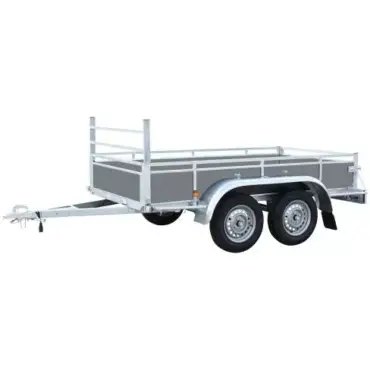 Remorque BW R252 grise – 2 essieux 750KG - Neuf