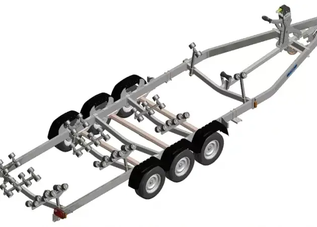 Remorque OCÉANE O353 CU: 2740 KG /PTAC : 3500 KG - Neuf