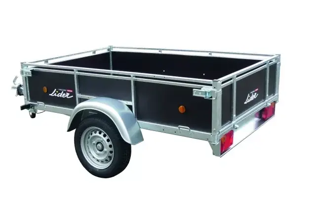 Remorque bois 43440 un essieux 500 Kg – LIDER - Neuf