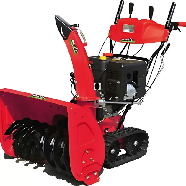 Fraise à neige thermique Mecafer OTK9002 sur chenillettes 14 cv moteur 420cc - Neuf