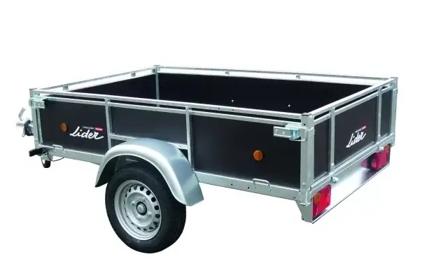 Remorque Lider bois 39440 – 1 Essieu 750 kg - Neuf